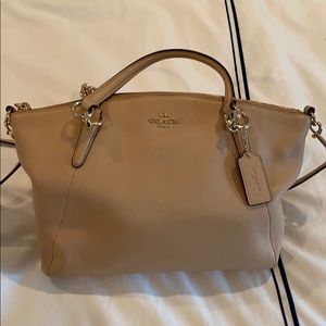 Beige/Nude Coach Purse